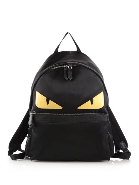 fendi little monster backpack|fendi monster backpack yellow.